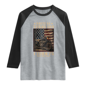 Route Highway 66 Turns 100 I Turn 75 Raglan Shirt Vintage 1951 American Motorcycle Lover 75th Birthday Gift