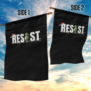 Resist Frog Christmas Garden Flag Funny Portland Protest ICE Activist Meme 2025 - Print Your Wear