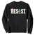 Resist Frog Christmas Sweatshirt Funny Portland Protest ICE Activist Meme 2025 - Print Your Wear