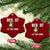 Resist Frog AIDS Awareness Ceramic Ornament Funny Portland Activist Meme HIV Support Red Ribbon - Print Your Wear
