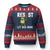 Resist Frog AIDS Awareness Ugly Christmas Sweater Funny Portland Activist Meme HIV Support Red Ribbon - Print Your Wear