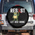 Resist Frog AIDS Awareness Spare Tire Cover Funny Portland Activist Meme HIV Support Red Ribbon - Print Your Wear