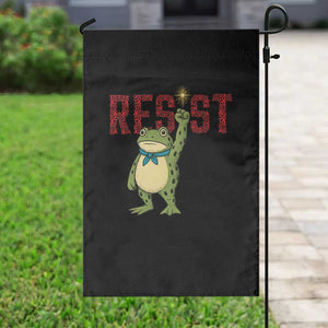 Resist Frog AIDS Awareness Garden Flag Portland Activist Political Meme HIV Support Red Ribbon - Print Your Wear