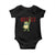 Resist Frog AIDS Awareness Baby Onesie Portland Activist Political Meme HIV Support Red Ribbon TS14 Black Print Your Wear