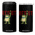 Resist Frog AIDS Awareness 4 in 1 Can Cooler Tumbler Portland Activist Political Meme HIV Support Red Ribbon - Print Your Wear