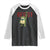 Resist Frog AIDS Awareness Raglan Shirt Portland Activist Political Meme HIV Support Red Ribbon - Print Your Wear