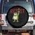 Resist Frog AIDS Awareness Spare Tire Cover Portland Activist Political Meme HIV Support Red Ribbon - Print Your Wear