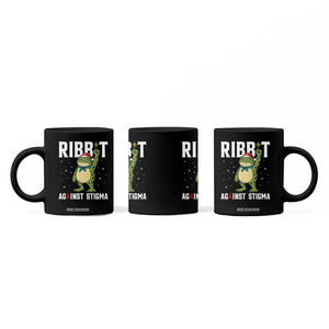 Resist Frog AIDS Awareness Christmas Coffee Mug Funny Portland Activist Meme HIV Support Red Ribbon - Print Your Wear