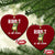 Resist Frog AIDS Awareness Xmas Ceramic Ornament Funny Portland Activist Meme HIV Support Red Ribbon - Print Your Wear