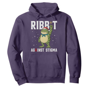 Resist Frog AIDS Awareness Christmas Hoodie Funny Portland Activist Meme HIV Support Red Ribbon TS14 Purple Print Your Wear