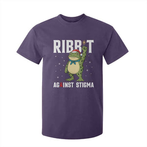 Resist Frog AIDS Awareness Christmas T Shirt For Kid Funny Portland Activist Meme HIV Support Red Ribbon TS14 Purple Print Your Wear