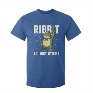 Resist Frog AIDS Awareness Christmas T Shirt For Kid Funny Portland Activist Meme HIV Support Red Ribbon TS14 Royal Blue Print Your Wear