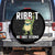 Resist Frog AIDS Awareness Christmas Spare Tire Cover Funny Portland Activist Meme HIV Support Red Ribbon - Print Your Wear