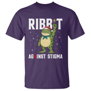 Resist Frog AIDS Awareness Christmas T Shirt Funny Portland Activist Meme HIV Support Red Ribbon TS14 Purple Print Your Wear