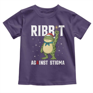Resist Frog AIDS Awareness Christmas Toddler T Shirt Funny Portland Activist Meme HIV Support Red Ribbon TS14 Purple Print Your Wear