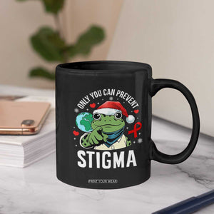 Resist Frog AIDS Awareness Christmas Coffee Mug Only You Can Prevent Stigma TS14 Print Your Wear