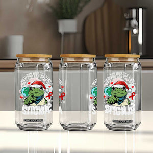 Resist Frog AIDS Awareness Christmas Glass Can Only You Can Prevent Stigma TS14 Print Your Wear