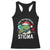 Resist Frog AIDS Awareness Christmas Racerback Tank Top Only You Can Prevent Stigma - Print Your Wear