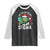 Resist Frog AIDS Awareness Christmas Raglan Shirt Only You Can Prevent Stigma - Print Your Wear