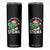 Resist Frog AIDS Awareness Christmas Skinny Tumbler Only You Can Prevent Stigma - Print Your Wear