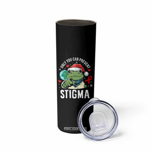 Resist Frog AIDS Awareness Christmas Skinny Tumbler Only You Can Prevent Stigma - Print Your Wear