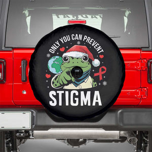 Resist Frog AIDS Awareness Christmas Spare Tire Cover Only You Can Prevent Stigma TS14 Black Print Your Wear