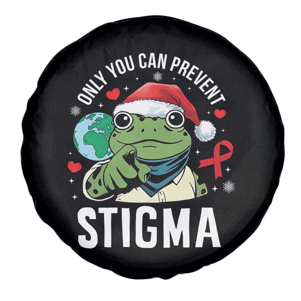 Resist Frog AIDS Awareness Christmas Spare Tire Cover Only You Can Prevent Stigma TS14 Print Your Wear