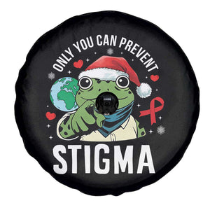 Resist Frog AIDS Awareness Christmas Spare Tire Cover Only You Can Prevent Stigma TS14 Print Your Wear