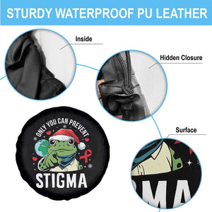 Resist Frog AIDS Awareness Christmas Spare Tire Cover Only You Can Prevent Stigma TS14 Print Your Wear