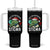 Resist Frog AIDS Awareness Christmas Tumbler With Handle Only You Can Prevent Stigma - Print Your Wear