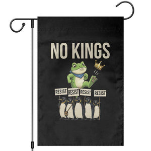 Resist Frog Garden Flag No Kings Funny Portland Protest ICE Activist Meme TS14 Black Print Your Wear
