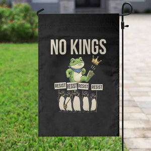Resist Frog Garden Flag No Kings Funny Portland Protest ICE Activist Meme - Print Your Wear