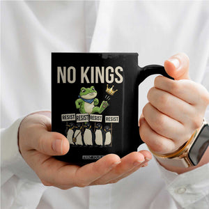 Resist Frog Coffee Mug No Kings Funny Portland Protest ICE Activist Meme TS14 Print Your Wear
