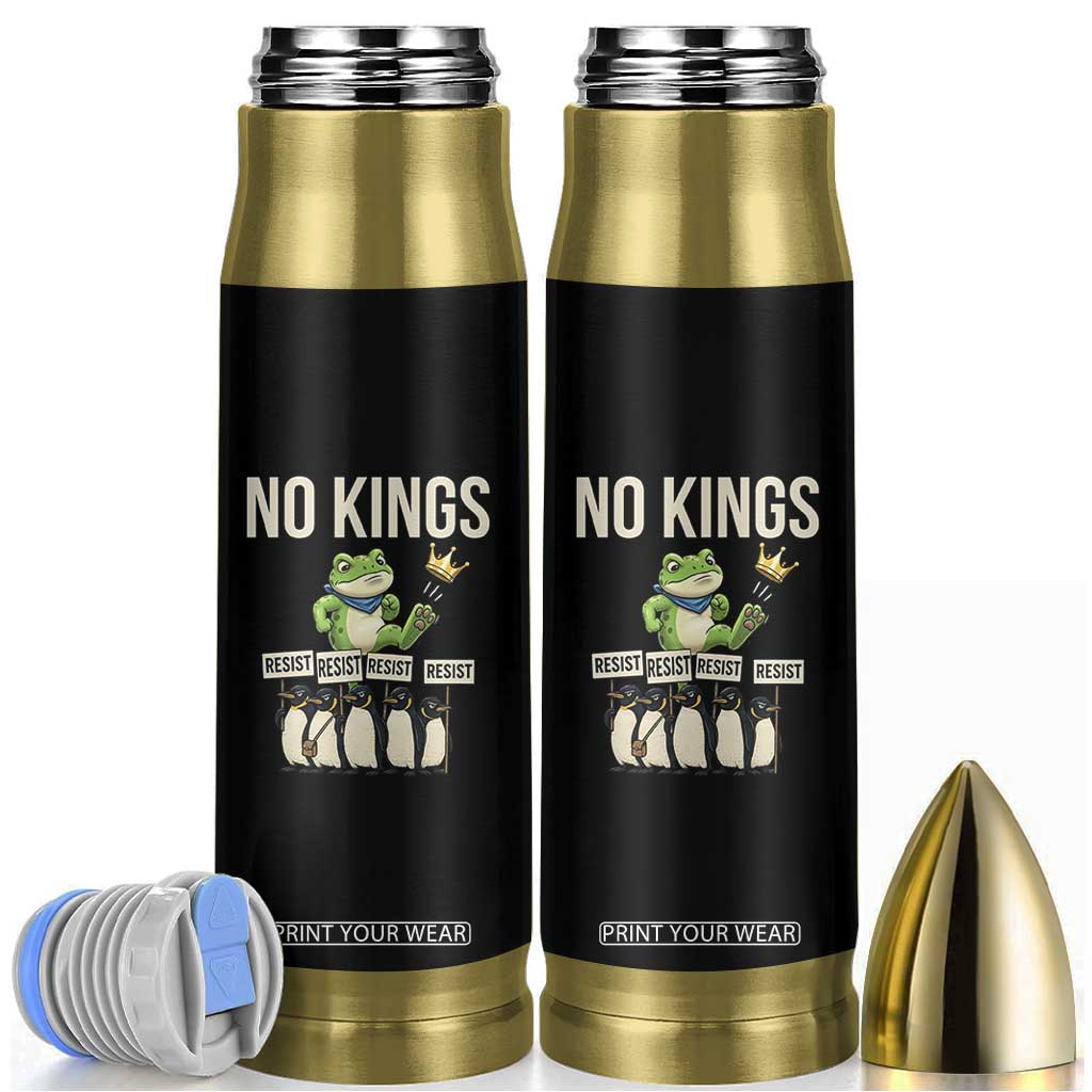 Resist Frog Bullet Tumbler No Kings Funny Portland Protest ICE Activist Meme - Print Your Wear