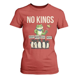 Resist Frog T Shirt For Women No Kings Funny Portland Protest ICE Activist Meme TS14 Red Print Your Wear