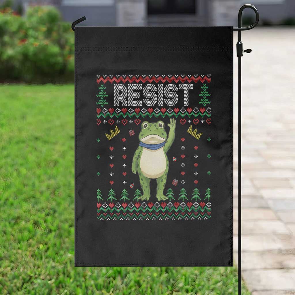 Resist Frog Garden Flag Funny Portland Protest ICE Activist Meme 2025 TS14 Print Your Wear