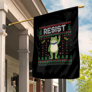 Resist Frog Garden Flag Funny Portland Protest ICE Activist Meme 2025 - Print Your Wear