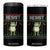 Resist Frog 4 in 1 Can Cooler Tumbler Funny Portland Protest ICE Activist Meme 2025 - Print Your Wear