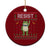 Resist Frog Ceramic Ornament Funny Portland Protest ICE Activist Meme 2025 - Print Your Wear