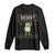 Resist Frog Long Sleeve Shirt Funny Portland Protest ICE Activist Meme 2025 TS14 Black Print Your Wear