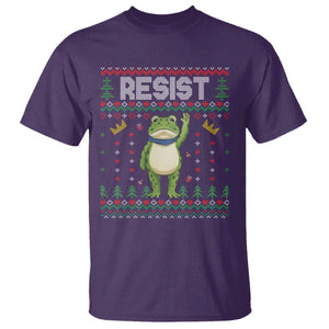 Resist Frog T Shirt Funny Portland Protest ICE Activist Meme 2025 TS14 Purple Print Your Wear