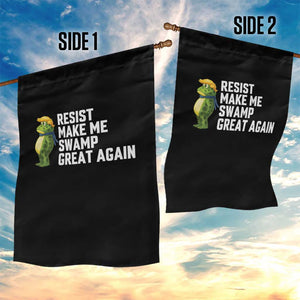 Resist Frog Garden Flag Funny Polittical 2025 Meme TS14 Print Your Wear