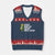 Resist Frog V-Neck Knit Sweater Vest Funny Polittical 2025 Meme - Print Your Wear