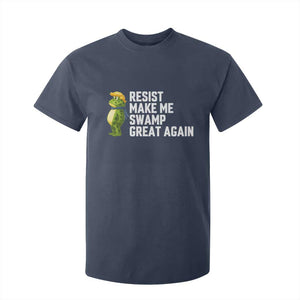Resist Frog T Shirt For Kid Funny Polittical 2025 Meme TS14 Navy Print Your Wear