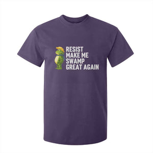 Resist Frog T Shirt For Kid Funny Polittical 2025 Meme TS14 Purple Print Your Wear