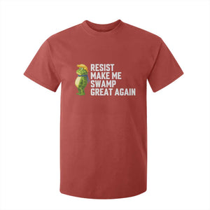 Resist Frog T Shirt For Kid Funny Polittical 2025 Meme TS14 Red Print Your Wear