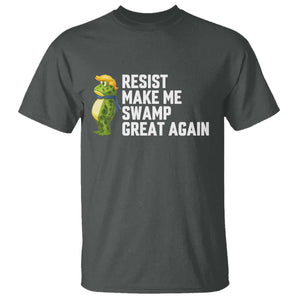 Resist Frog T Shirt Funny Polittical 2025 Meme TS14 Dark Heather Print Your Wear