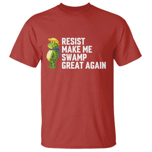 Resist Frog T Shirt Funny Polittical 2025 Meme TS14 Red Print Your Wear