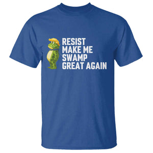Resist Frog T Shirt Funny Polittical 2025 Meme TS14 Royal Blue Print Your Wear