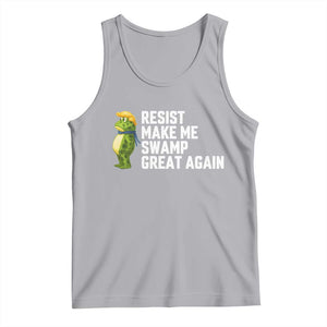 Resist Frog Tank Top Funny Polittical 2025 Meme TS14 Athletic Heather Print Your Wear
